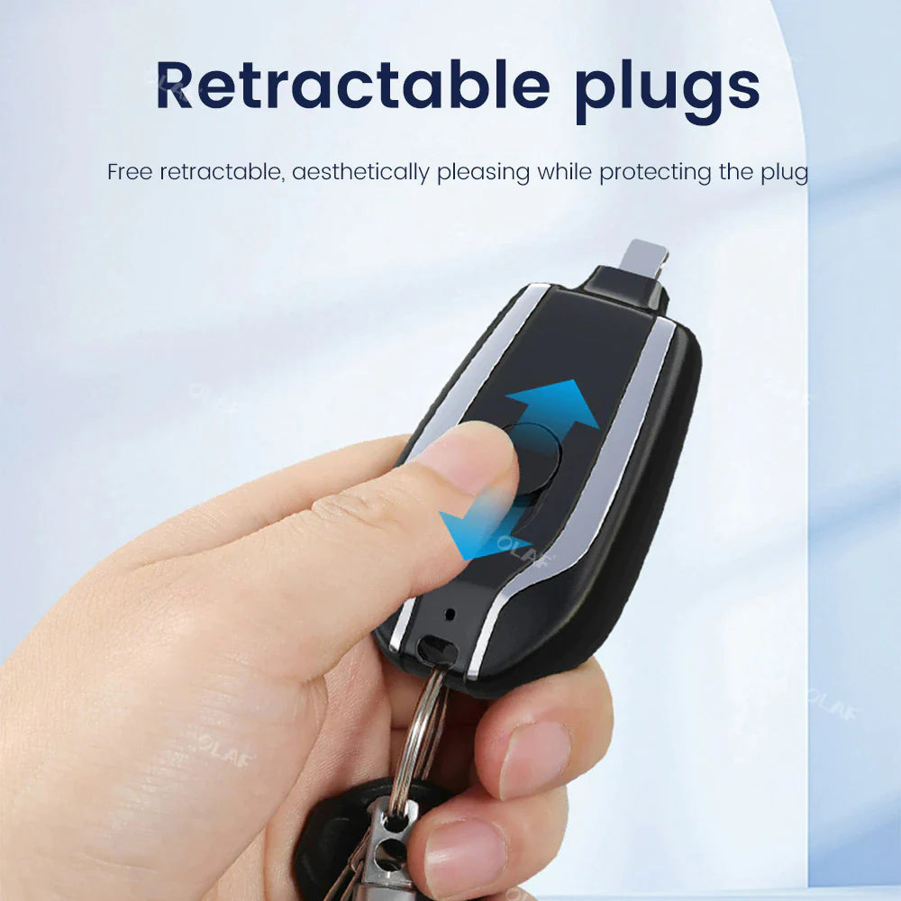 Portable Keychain Charger (1500 MaH)