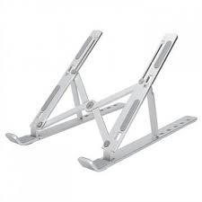 Portable steel laptop stand