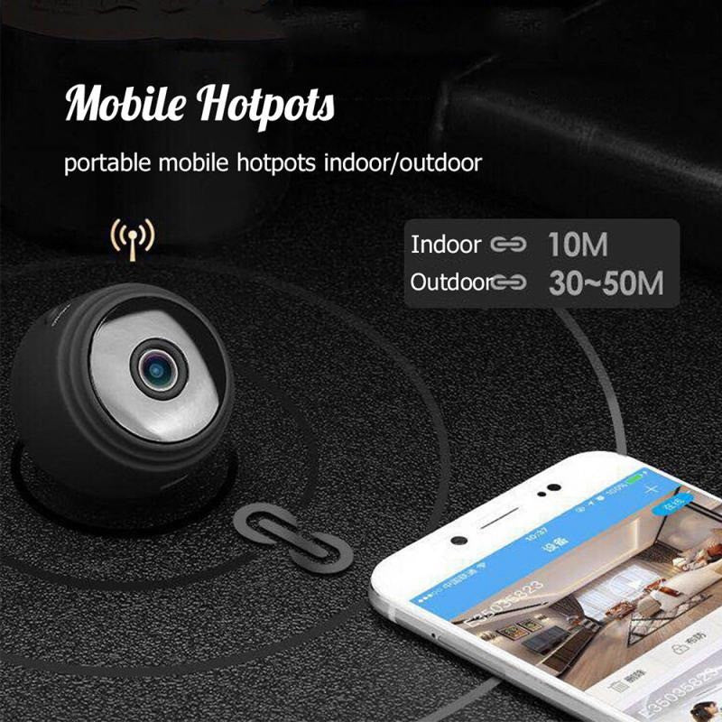 A9 1080P Mini Camera WIFI Smart Wireless Camcorder Home Security P2P Night Vision Motion Detection Cam