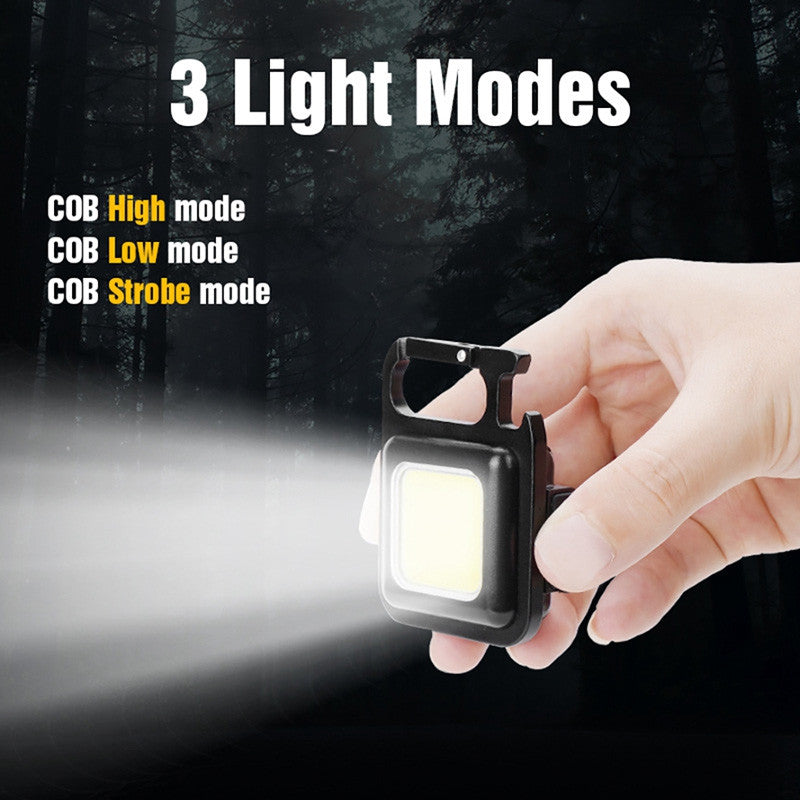 COB Rechargeable Keychain Light