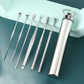 6pcs Set Stainless Steel Ear Picking Tool